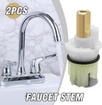 2Pcs RP25513 Faucet Stem, Faucet Repair Kit with RP24096 Cartridge RP4993 Seat and Spring RP24097 Turn Stop1/4, Replace for Fixing Leakage