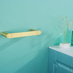 RANDOM 9 inch Brushed Gold Towel Bar Bathroom Gold Towel Holder Kitchen Dish Cloths Hanger Hand Towel Rod/Rack SUS304 Stainless Steel Wall Mounted Towel Rack Brushed Brass 96026-2-9BG.