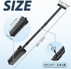 40" Metal Detecting Shovel Digging Tool, T-Handle Metal Detector Shovels, Root Slayer Shovel for Landscapers Lawn Gardeners Relic & Gold Prospecting