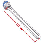 DERNORD 120V 1440W Water Heater Element Screw-in Type for RV Boat Camper Travel Trailer Suburban Winterizing Kit Accessories