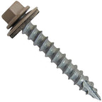 #14 Metal Roofing Screws(250) Screws x 1-1/2" Buckskin Hex Washer Head Sheet Metal Roof Screw. Self Starting/self Tapping Metal to Wood with EPDM Washer. Colored Head. for Corrugated Roofing