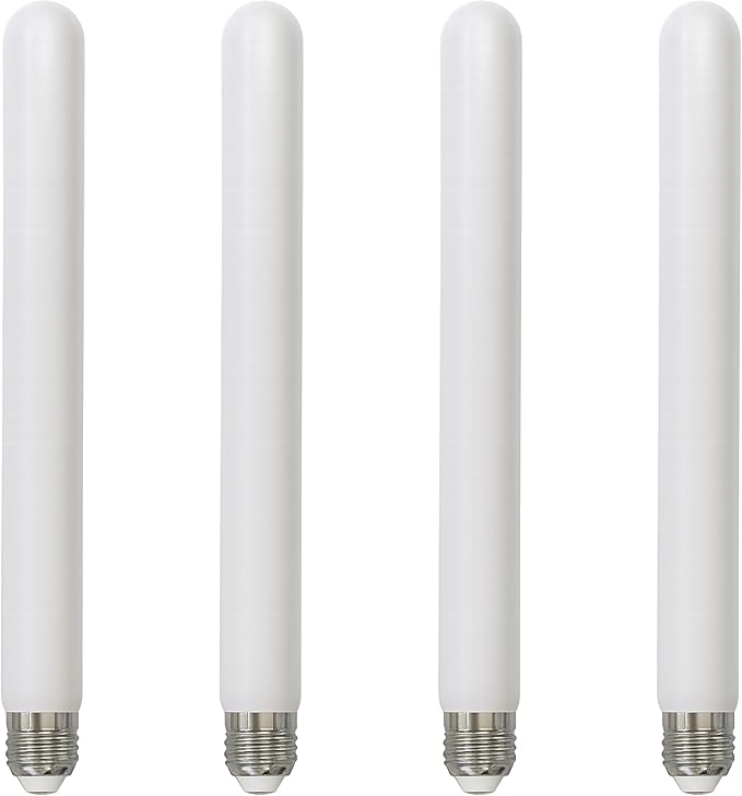 OHLECTRIC T9 LED Tubular Bulbs (1-Pack) 5W (40W Equivalent) 11" Frosted Tubular Bulb 400 Lumens, 3000K Soft White, E26 Medium Base, Dimmable, Wet Rated, Filament Style, Replacement for Bulbrite 776728