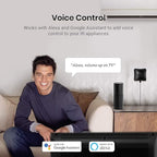 BroadLink RM4 pro IR and RF Universal Remote, All in One Hub Code Learning Wi-Fi Remote Control for TV Air Conditioner STB Audio, Curtain Motor, Works with Alexa, Google Home, IFTTT