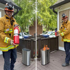 Prepared Hero Fire Spray - Mini Fire Extinguishers for House, Car, Garage - Kitchen Small Fire Extinguisher for Home, 100% Organic - Compact, Portable & Easy to Use, Non-Toxic - 2 Pack