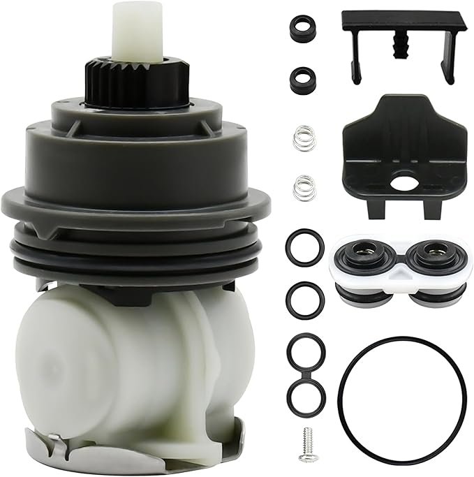 RP46463 Shower Cartridge for Delta Monitor 17 Series, Dual Function Bath Tub and Shower Faucet Valve, Includes RP46073 Seat and Spring Adapter(2006–Present)