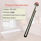 SP10869PH water heater element replacement part for Rheem,R'heem Water Heater Element,replaces SP10552PH SP10872PL UV12905 heater element,5500W 240V(1pcs)