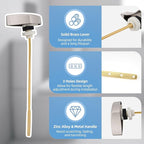 Hibbent 2 Pack Toilet Handle Replacement Compatible with TOTOTHU004-CP Trip Lvr for ST701, CST854, Side Mount Toilet Flush Handle, Tank Flush Lever, Brushed Nickel