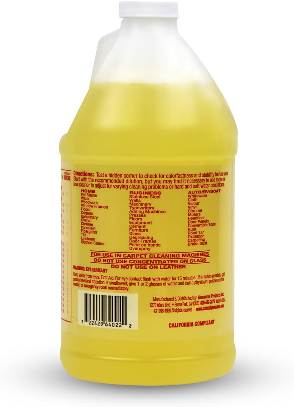 La's Totally Awesome All Purpose Cleaner Combo – 24 oz Spray + 64 oz Refill – Heavy Duty Degreaser & Multipurpose Cleaner for Home, Kitchen, Bathroom, Floors & More