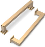 FILTA 5 Inch(128mm) Hole Centers Champagne Bronze Cabinet Pulls(Set of 10),Champagne Cabinet Pulls Zinc Alloy Kitchen Cabinet Handles Cabinet Hardware for Cabinets Cupboard Drawer