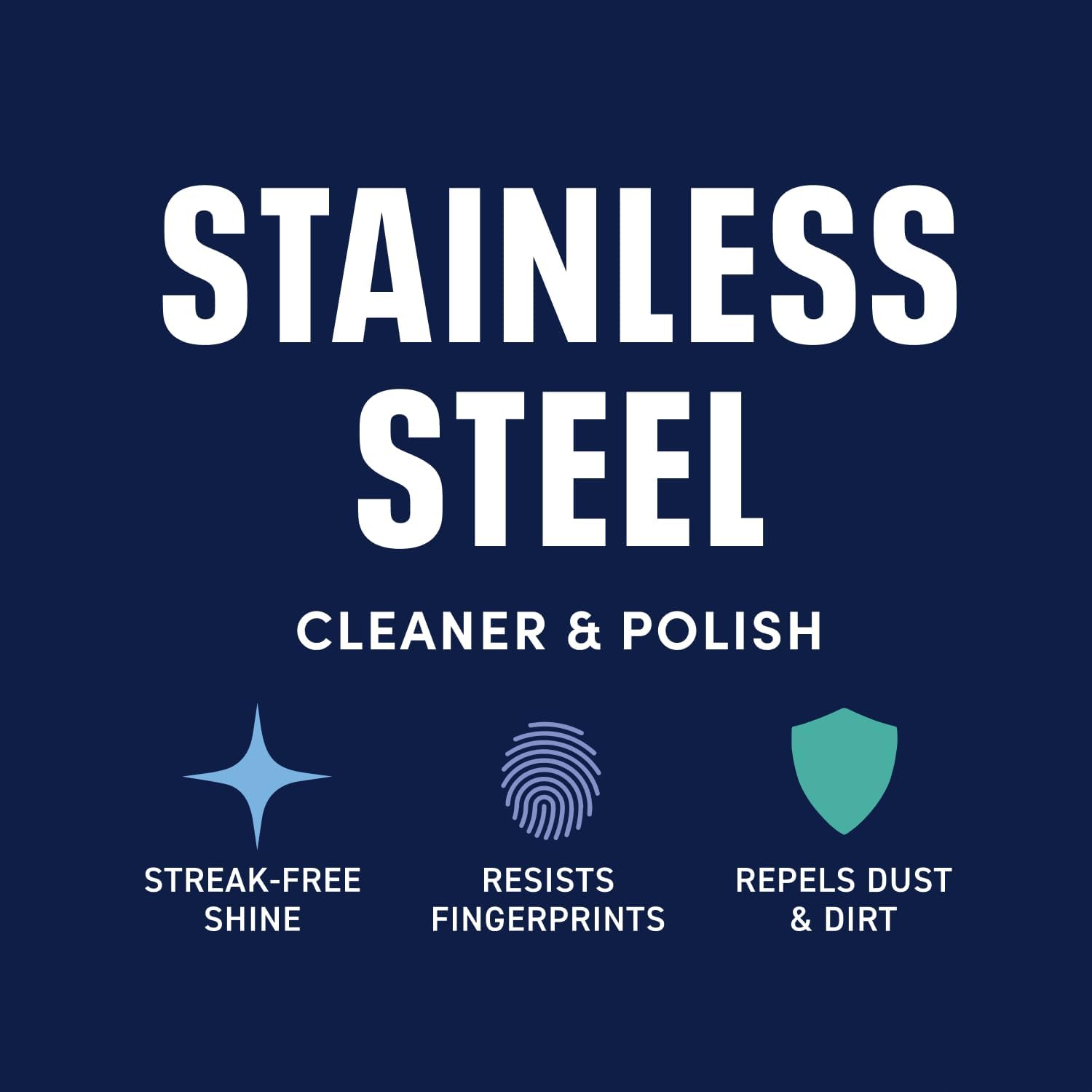 Bioesque Stainless Steel Cleaner & Polish, Heavy Duty, Non-Abrasive, 32 Fl Oz (Pack of 1)