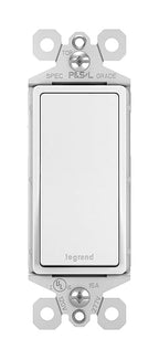 Legrand radiant TM873WCC10 15 Amp Rocker Wall Switch, 3-Way Decorator Light Switches, White (1 Count)