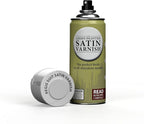 The Army Painter Satin Varnish, Spray Paint Varnish for Miniature Protection, Tabletop Roleplaying, Boardgames, and Wargames Miniature Modelling, 400ml