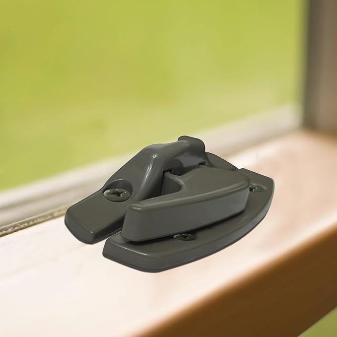 Zinc Sash Lock and Keeper fit for Andersen Sash Lock & Keeper 1968 to Present in Stone Color