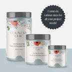 Country Chic All-in-One Chalk Paint for Furniture, Cabinets, Home Decor, Eco-Friendly, Matte Finish, Built-In Primer & Top Coat for Wood, Metal - No Wax Needed (Dune Grass (Green), - Pint 16 oz (475 ml)