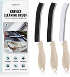 SXhyf Crevice Cleaning Brush - Grout Scrub Brush, House Cleaning Supplies, Gap Cleaning Tools, Home Essentials, Gifts for Women Men, Hard Bristle Crevice Cleaner Brush for Household Use, Bathroom