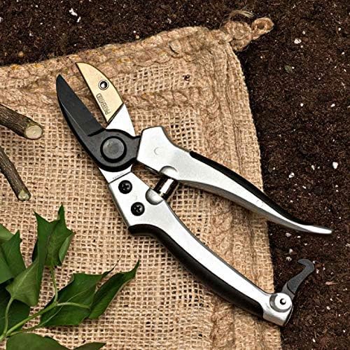 Kings County Tools Hand Gardening and Landscaping Pruner Tool Set | Wet Wood Bypass | Dry Wood Anvil | Flower Cutters | Sharp Japanese Blades | Cast Aluminum Handles | Ergonomic Design for Easy Use