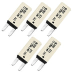 GLOSO Circuit Breakers E71 Auto (T1) Reset Mini ATM (25A, 5 Pack)