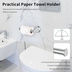 Newfun 10Pcs Brushed Nickel Bathroom Hardware Set - Includes 24&18inch Towel Bar, Robe Hook, Toilet Paper Holder, 2 Pack 5 Piece Bathroom Accessories Set Stainless Steel Wall Mounted