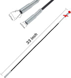 Drain Snake Hair Drain Clog Remover, 33 InchFlexible Claw Grabber Tool，Shower Snake Sink Unclogger Tool