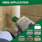 Diamond Mortar Raking Bit - 5/16" x 4" with 58-11 Thread for Brickwork Joint Mortar Removal Masonry,Stone,Concrete Angle Grinder Bit