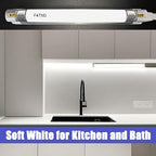 F4T5/D High Output Linear Fluorescent Bulb, 6 Inches T5 4 Watt Fluorescent Tube 6500K Daylight 125 Lumens G5 Base 6 Pack