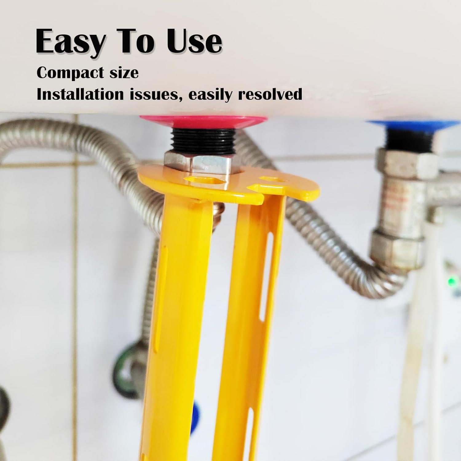 11 Sizes Four-Jaw Hex Basin Wrench with Dual Head Kitchen Sin| Drain Under Faucet Wrench for Multifunctional Plumbers Tool Bathroom Home Tight Spaces