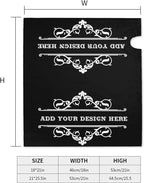 Custom Personalized Mailbox Covers Add Photo Picture Family Name House Address Text Magnetic Mail Cover for Home Garden Yard-1