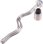 DERNORD 240V 6500W Ripple Water Heater Element Screw-In Lime Life - Ultra Low Watt Density