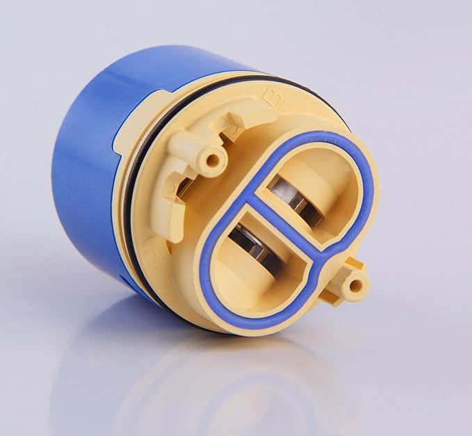 Single-Lever Cartridge for Shower Faucets Replaces RK7300, Olympia OP-340009, Dominion 46-3100 Pressure Balancing Cartridge and more, JH02BJ HL-40 of Hain-Yo (1 Pack)