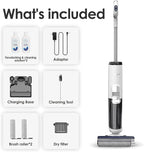 Tineco iFLOOR 5 Breeze Complete Wet Dry Vacuum Cordless Floor Washer, One-Step Cleaning for Hard Floors, Edge Clean, Auto Self-Cleaning, Lightweight & Cordless Design