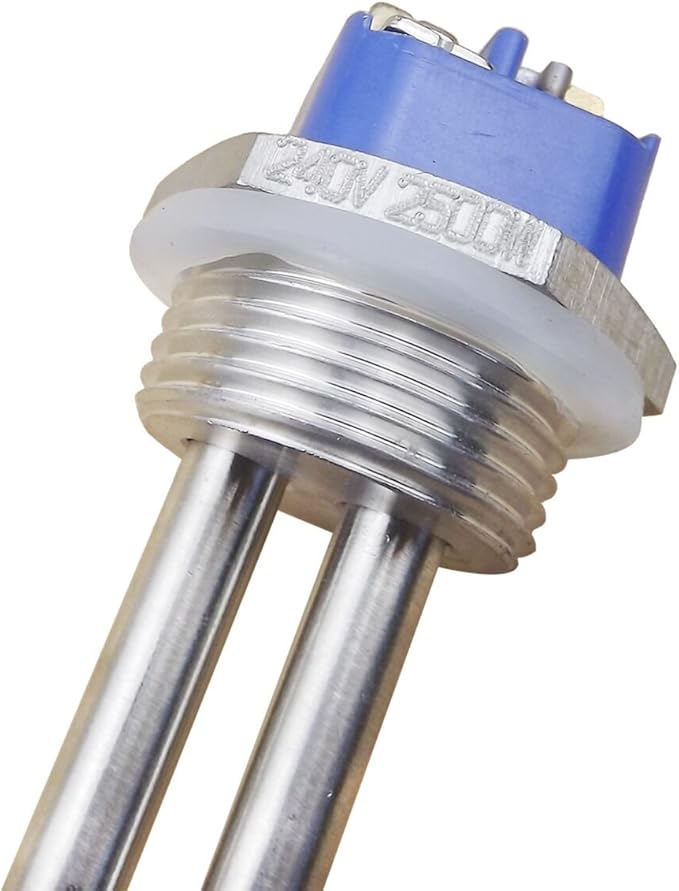 DERNORD 240V 2500W Foldback Water Heater Element Screw-plug Heating Element