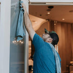 XERO Recycled Surgical Towels - Eco-Friendly Cleaning Cloths for Professional Window Cleaners, Home & Car Detailing - 100% Cotton, Absorbent, Machine Washable Approximately 24"x16" 12 Pack