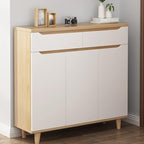 Wood 4 Inch Furniture Legs Set of 4 Round Solid Mid Century Couch Feet Replacement Legs for Sofa Dresser Cabinet Bed Ottoman Home DIY