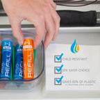 JAWS Daily Shower Cleaner Refill Pack. Includes 2 Refill Pods. Refillable Cleaning Supplies.