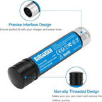 2Pack 3.6V 3600mAh Ni-Mh Battery for Black & Decker Versapak Gold VP100 VP100C VP105 VP105C VP110 VP110C VP130 VP142 VP143 VP7240 Model Power Tools