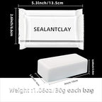 20-Pack Premium Waterproof Wall Repair Sealing Clay Duct Seal Ideal for Wall Hole Repair, Air Conditioning and Drainage Pipes Quick and Easy Solution