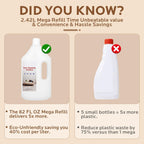 Floor Cleaning Solution,82 Fl Oz - Compatible with All Roborock Mopping Robots (S7, S8, Qrevo, Q7, Q8 series),Low-Foam Pet & Kid Friendly（Fresh Fragrance）