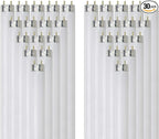 Sunlite F28T8/SP841 4 Foot T8 Linear Fluorescent Lamp, 28 Watts, 2400 Lumens, 4100k Cool White, Medium G13 Bi-Pin Base, High Performance Straight Tube, 30 Pack