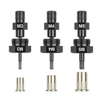 Beaspire 3 PCS Cordless Drill Electric Rivet Gun's M3、M4、M5 Mandrels