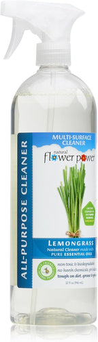 All-Purpose Cleaner Concentrate - Makes 32 Fl Oz Just Add Water - Multi-Surface Cleaning Spray, Non-Toxic, No Harsh Fumes or Chemicals, Child & Pet Safe - Lemongrass