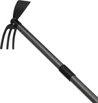 Multi-Purpose Garden Hoe Tool – Heavy Duty Adjustable (16"-45") with Ergonomic Handle, Anti-Rust Coated Steel, for Weeding, Digging, Cultivating – Lawn, Farm, Outdoor Use