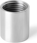 TAISHER 10PCS 304 Stainless Steel Cast Pipe Fitting, Coupling, 1" x 1" NPT Female Threaded