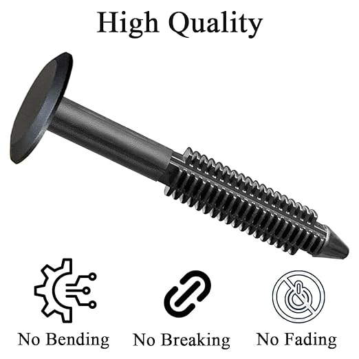 30Pcs Shutter Fasteners, Window Shutter Screws, Black Shutters Screws with Caps, Outdoor Shutters for House Exterior