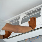 Patelai 3 Pairs Microfiber Plant Dusting Gloves Leaf Cleaning Gloves for Indoor Plants, Blinds, Furniture, House(Large,Orange, Brown, Dark Gray)