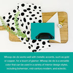 Country Chic All-in-One Chalk Paint for Furniture, Cabinets, Home Decor, Eco-Friendly, Matte Finish, Built-In Primer & Top Coat for Wood, Metal - Whoop-de-do (Bright Teal) - 4 oz (118 ml)