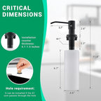 Fapully Commercial Kitchen Faucets with Pull Down Sprayer Matte Black&Gold LED Kitchen Faucet with Soap Dispenser and Deck Plack for 4 Hole, Single Handle Faucet for Kitchen Sink