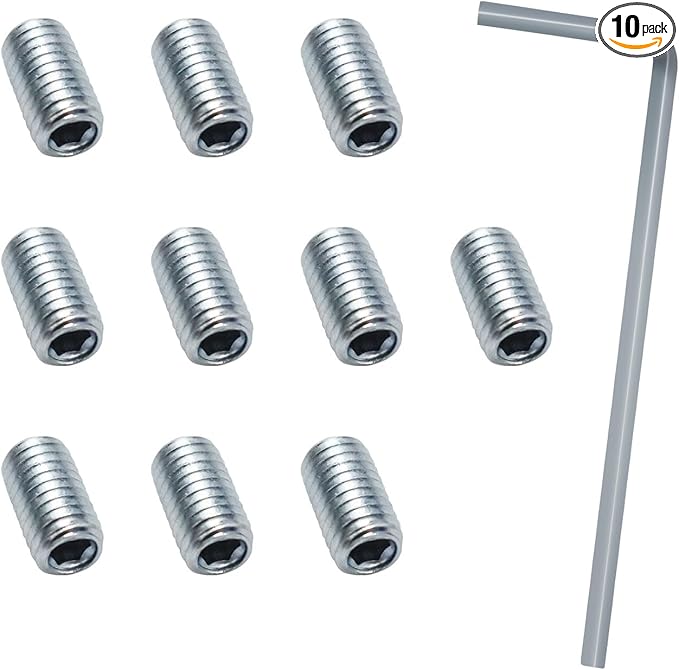 10Pcs Kitchen Faucet Parts for Moen 155023 Screw Kit,Stainless Steel Screws for Kitchen Faucet Handle Repair & Faucet Replacement Parts,Compatible with Moen Single Handle Faucet