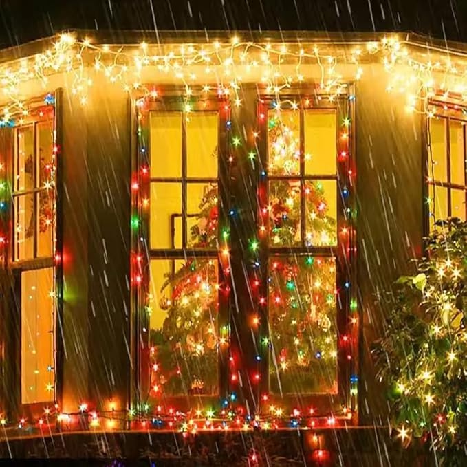 25 Pack C9 LED Replacement Christmas Light Bulbs, E17 Base Led Bulb Outdoor Christmas Lights, Waterproof Commercial Grade Holiday Decoration Replacement Bulbs for String Lights (Blue)