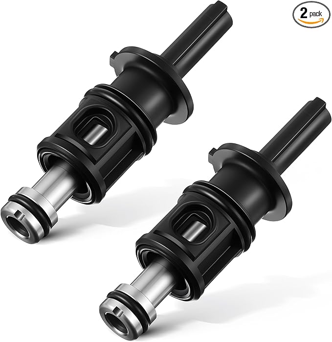 Dreyoo 2 Pack Compatible with 9742920 S742920 Pull and Turn Tub Shower Cartridge, Compatible with Pfister Avante Series Lavatory, Tub Faucet, Shower Valve Cartridge Replacement Part (Metal Stem)