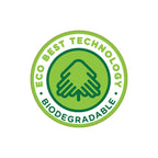 SHOWA 6110PF Sustainable EBT Latex-Free, Powder-Free, Nitrile Disposable Single Use Safety Gloves, 4 Mil, 9.5" Length, Medium (1 Box/100 Gloves)